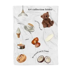 Aesthetic Room Decor*Boogzel Clothing 2014 Aesthetic Print Throw Blanket