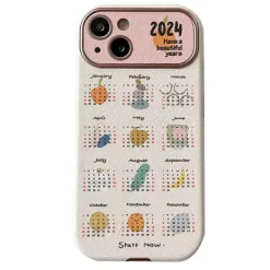 Iphone Cases*Boogzel Clothing 2024 Calendar iPhone Case Pink