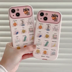 Iphone Cases*Boogzel Clothing 2024 Calendar iPhone Case Pink
