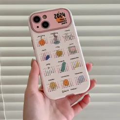 Iphone Cases*Boogzel Clothing 2024 Calendar iPhone Case Pink