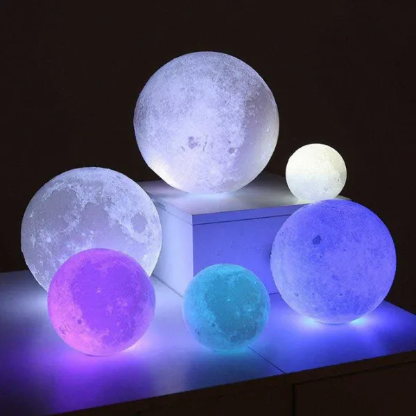Lights & Lamps|Aesthetic Room Decor*Boogzel Clothing 16 Colors Moon Lamp