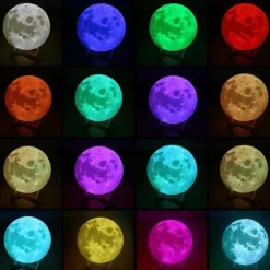 Lights & Lamps|Aesthetic Room Decor*Boogzel Clothing 16 Colors Moon Lamp
