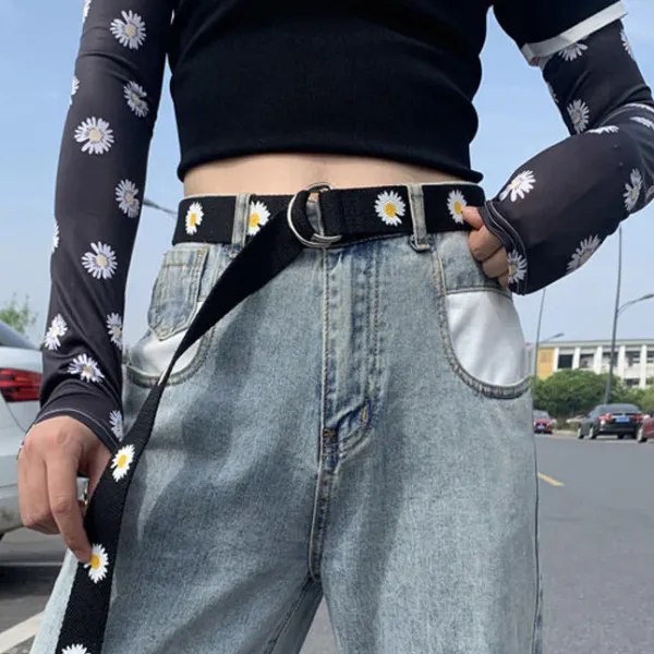 Other|Belts & Chains*Boogzel Clothing 2.0 Daisy Canvas Belt