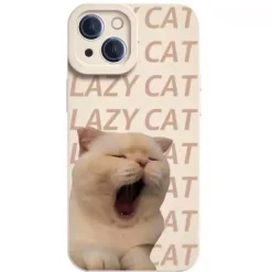 Iphone Cases*Boogzel Clothing 2.0 Lazy Cat iPhone Case