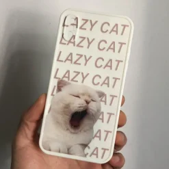 Iphone Cases*Boogzel Clothing 2.0 Lazy Cat iPhone Case