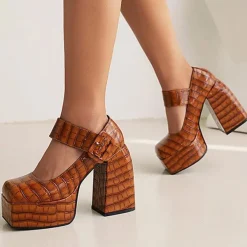 Classics|Sandals / Mary Janes*Boogzel Clothing 2.0 Mary Jane Platform Heels