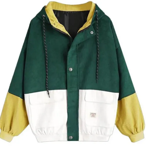Coats & Jackets*Boogzel Clothing 2.0 90s Kids Corduroy Hooded Jacket