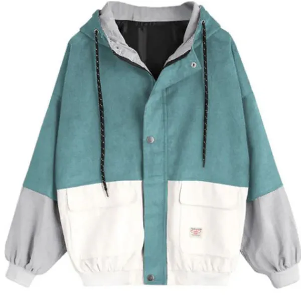 Coats & Jackets*Boogzel Clothing 2.0 90s Kids Corduroy Hooded Jacket
