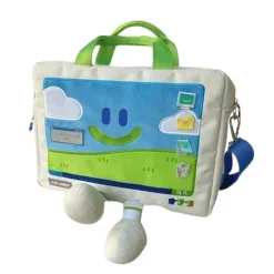 Bags & Purses*Boogzel Clothing 2.0 Windows XP Embroidery Handbag White/green