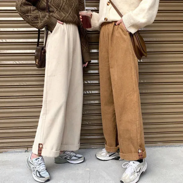Pants & Trousers*Boogzel Clothing About That Life Cord Pants