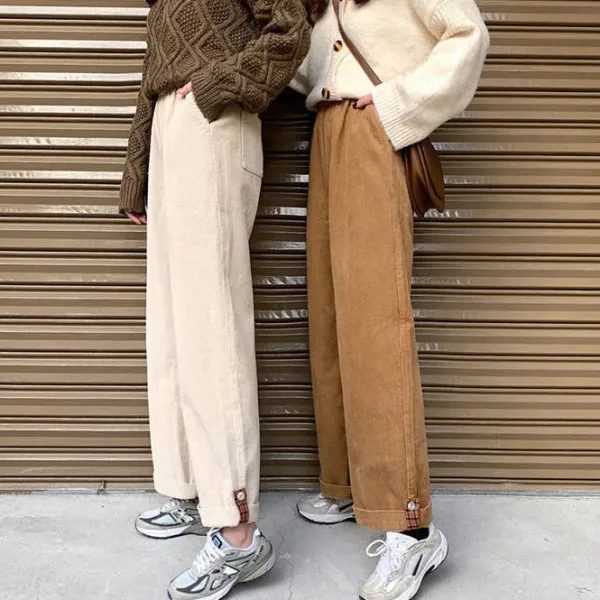 Pants & Trousers*Boogzel Clothing About That Life Cord Pants