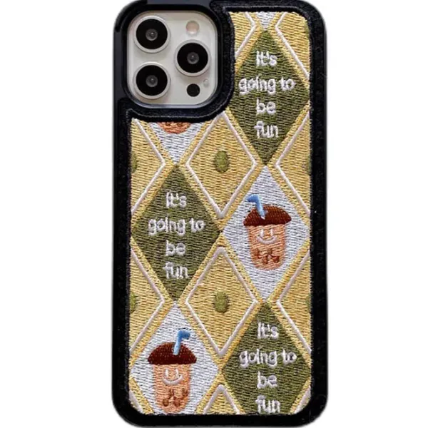 Iphone Cases*Boogzel Clothing Acorn Argyle iPhone Case