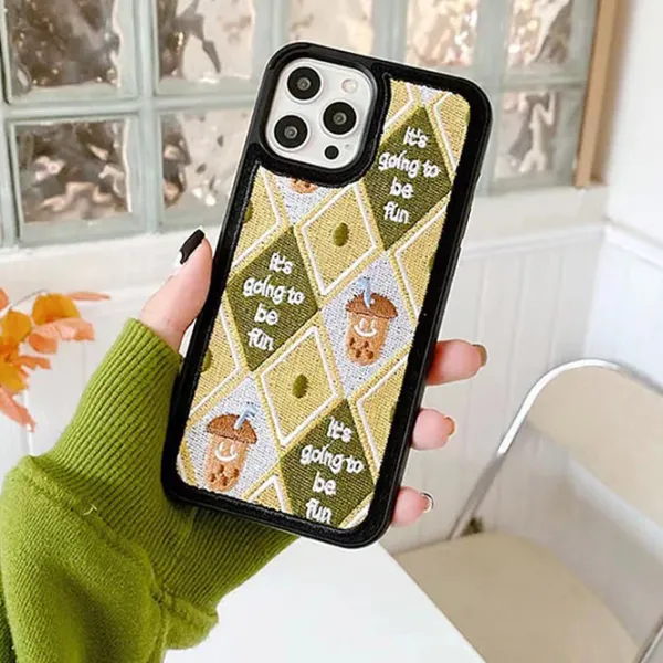 Iphone Cases*Boogzel Clothing Acorn Argyle iPhone Case