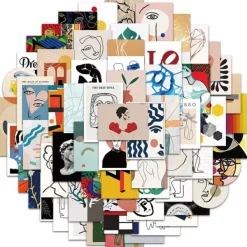 Aesthetic Room Decor*Boogzel Clothing Aesthetic 65 pcs Sticker Pack