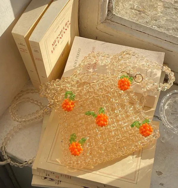 Bags & Purses*Boogzel Clothing Aesthetic Beaded Handbag