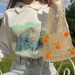 Bags & Purses*Boogzel Clothing Aesthetic Beaded Handbag