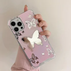 Iphone Cases*Boogzel Clothing Aesthetic Butterfly iPhone Case Pink