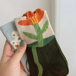 Socks*Boogzel Clothing Aesthetic Flower Socks