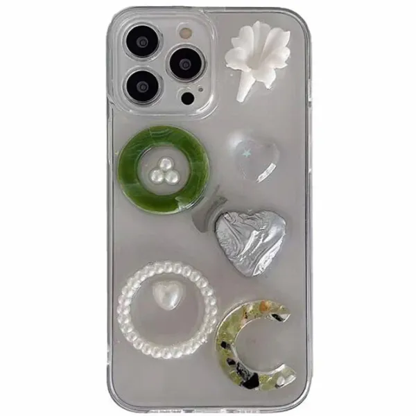 Iphone Cases*Boogzel Clothing Aesthetic Gems iPhone Case Clear