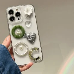 Iphone Cases*Boogzel Clothing Aesthetic Gems iPhone Case Clear