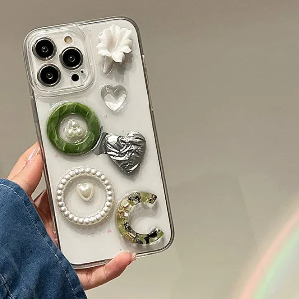 Iphone Cases*Boogzel Clothing Aesthetic Gems iPhone Case Clear