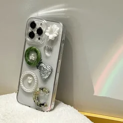 Iphone Cases*Boogzel Clothing Aesthetic Gems iPhone Case Clear