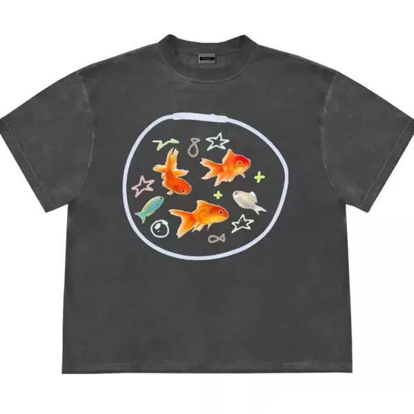 Aesthetic T-Shirts & Graphic Tees*Boogzel Clothing Aesthetic Goldfish Graphic T-Shirt