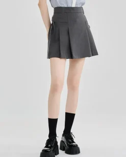 Skirts*Boogzel Clothing Aesthetic Outfit Grey Mini Skirt