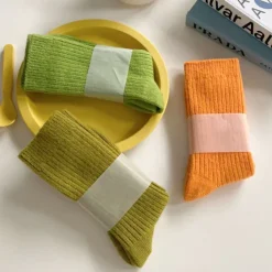 Socks*Boogzel Clothing Aesthetic Ribbed Socks