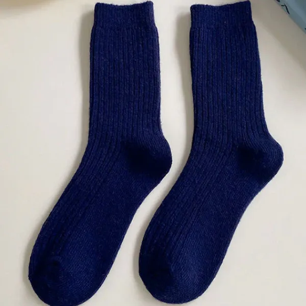 Socks*Boogzel Clothing Aesthetic Ribbed Socks