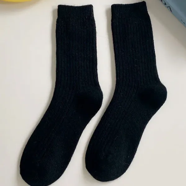 Socks*Boogzel Clothing Aesthetic Ribbed Socks