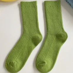 Socks*Boogzel Clothing Aesthetic Ribbed Socks