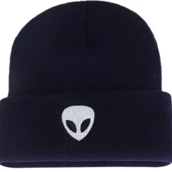 Hats*Boogzel Clothing Alien Embroidered Beanie