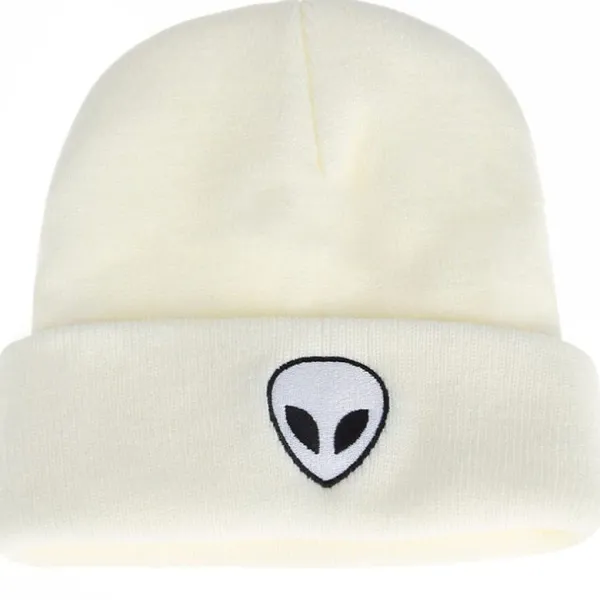 Hats*Boogzel Clothing Alien Embroidered Beanie