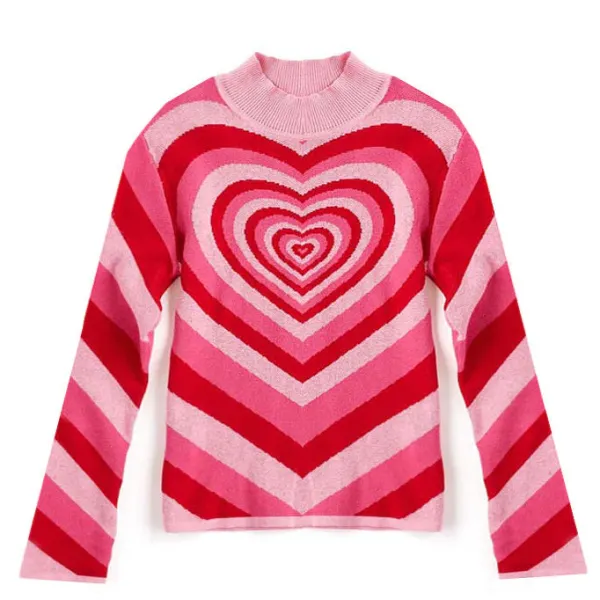 Sweaters*Boogzel Clothing All You Need Is Love Sweater Pink