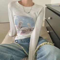 Long Sleeve Tops*Boogzel Clothing Alpaca Ribbed Long Sleeve Top