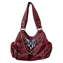 Bags & Purses*Boogzel Clothing American Dream Handbag Red