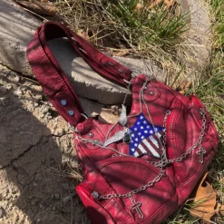 Bags & Purses*Boogzel Clothing American Dream Handbag Red
