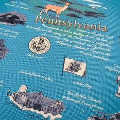 Sweatshirts*Boogzel Clothing American Girl Pennsylvania Sweatshirt Blue