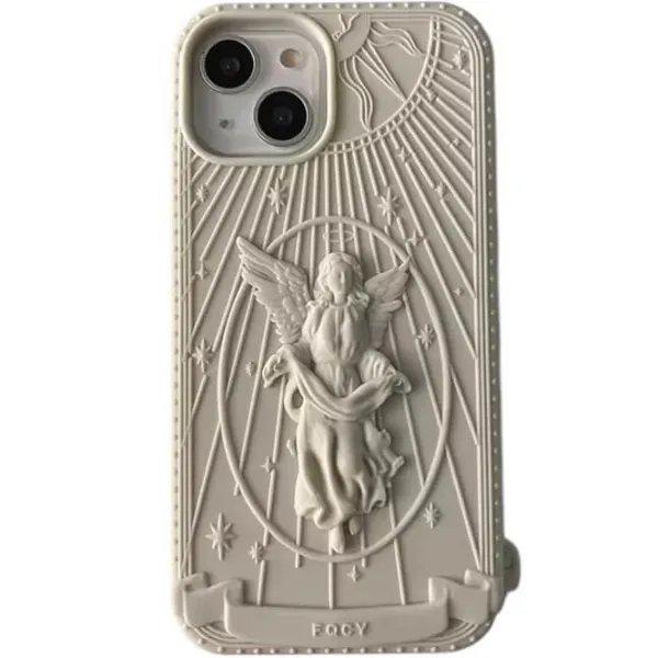 Iphone Cases*Boogzel Clothing Angel Statue iPhone Case