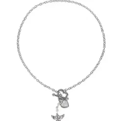 Necklaces & Chokers*Boogzel Clothing Angelcore Aesthetic Chain Necklace Silver