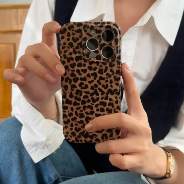 Iphone Cases*Boogzel Clothing Animal Attraction Leopard iPhone Case Brown