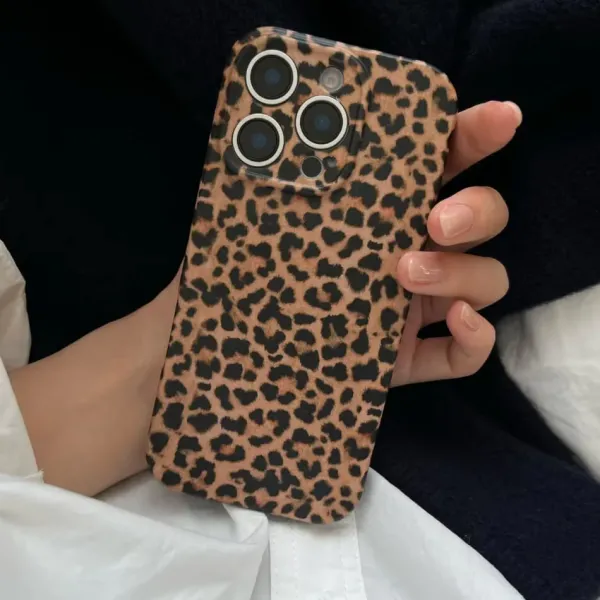 Iphone Cases*Boogzel Clothing Animal Attraction Leopard iPhone Case Brown