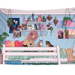 Posters / Tapestry*Boogzel Clothing Anime Room Wall Tapestry