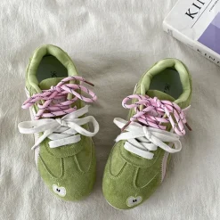 Aesthetic Sneakers*Boogzel Clothing Apple on Toe Aesthetic Sneakers