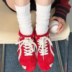 Aesthetic Sneakers*Boogzel Clothing Apple on Toe Aesthetic Sneakers