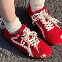 Aesthetic Sneakers*Boogzel Clothing Apple on Toe Aesthetic Sneakers