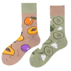 Socks*Boogzel Clothing Apricot Mismatched Socks