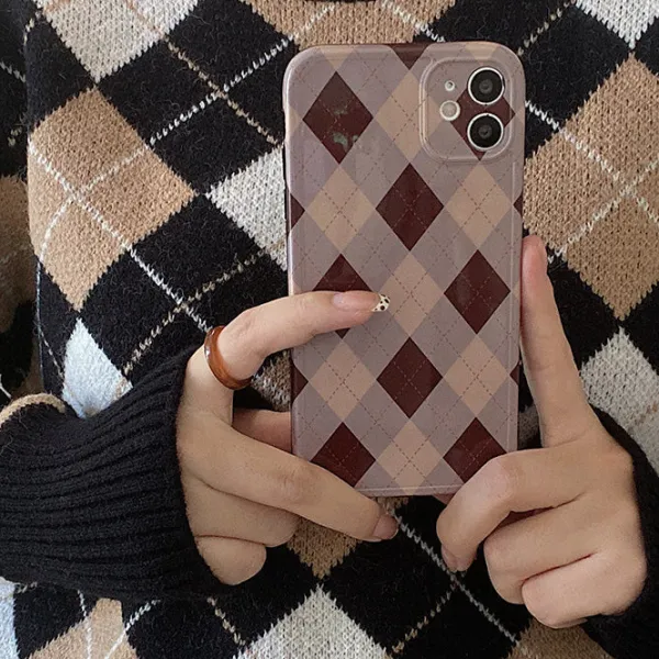 Iphone Cases*Boogzel Clothing Argyle iPhone Case
