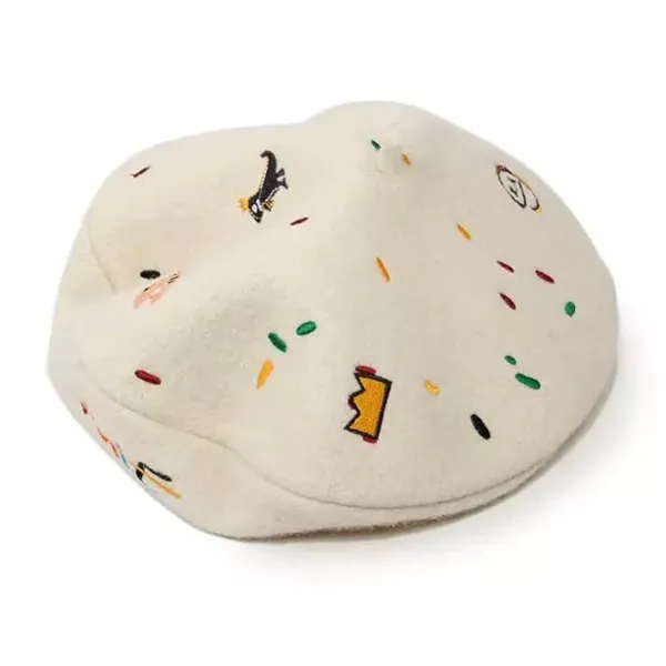Hats*Boogzel Clothing Artsy Aesthetic Beret White